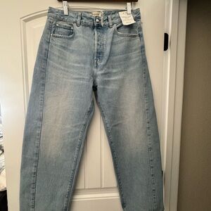 Madewell Curvy Darted Barrel Jeans